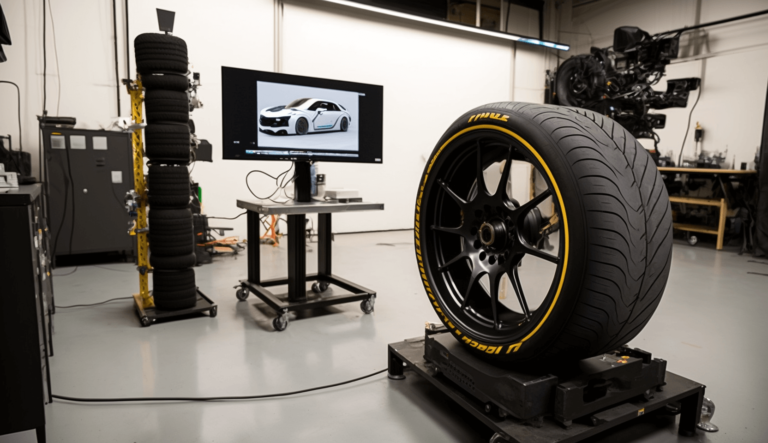 Dynamic testing equipment for tire tread compounds
